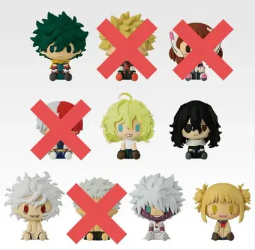 나의 히어로 아카데미아 제일복권 H상 쵸코놋코 피규어 6종