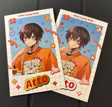 앰프턱컬러즈 랜덤 포토카드 [ 앗토 ] 레어카드&노멀세트