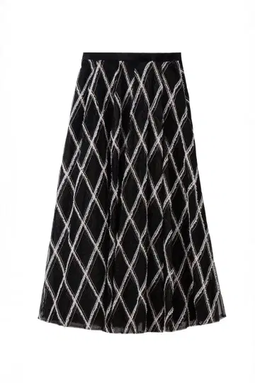 Carre Twinkle Tulle Skirt (M 사이즈 블랙)