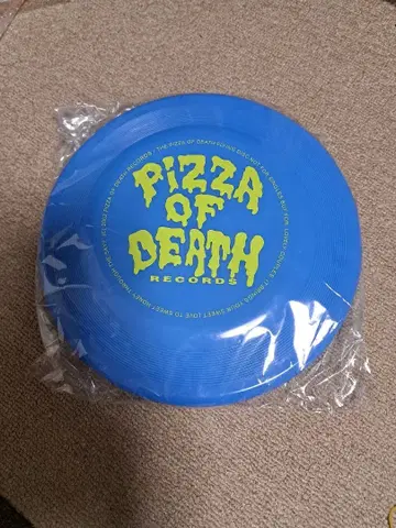 레어 PIZZA OF DEATH 프리스비 Hi-STANDARD 하이스타