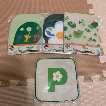 피크민 캐릭터 굿즈 세트 제일복권 닌텐도 플라티나 포인트