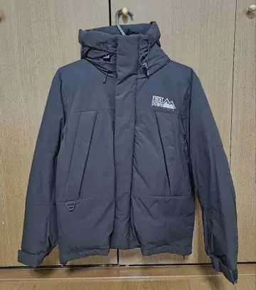 FIRST DOWN 블랙 다운 자켓 s