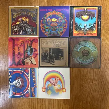 그레이트풀 데드 종이 재킷 전 8매 시리즈