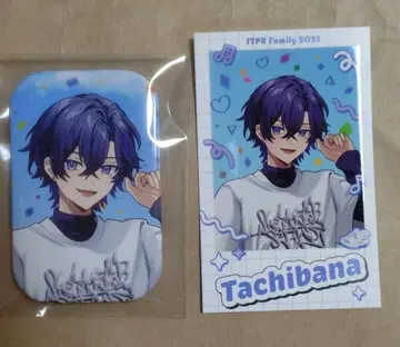 STPR Family 스니스테 타치바나 캔뱃지 폴라로이드