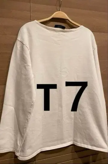 SAINT JAMES 긴팔 티셔츠 아이보리