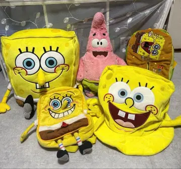 스펀지밥 봉제 인형 봉제 인형 모자 햇 레어 세트 판매