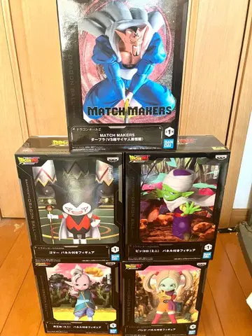 드래곤볼 DAIMA 계왕신 피콜로 고마 빵지 다프라 5종