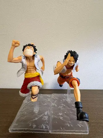 원피스 루피 에이스 피규어 세트