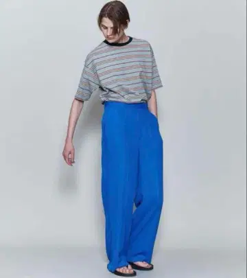 6 ROKU COTTON MULTI BORDER TSHIRT TEE