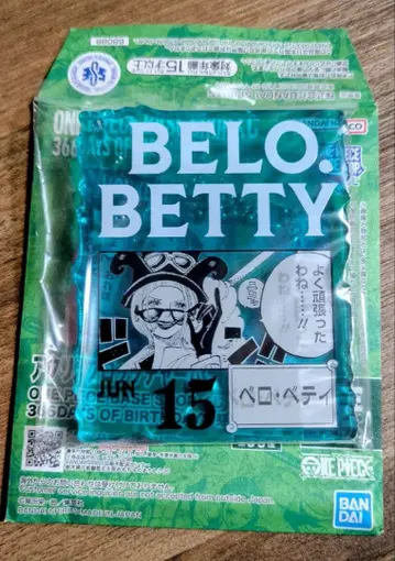 벨로 베티 ONEPIECE BASE SHOP 복권 아크릴 블록