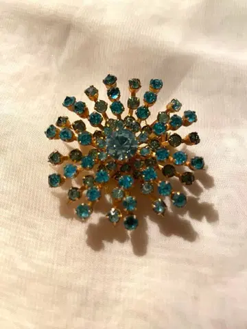 coro 브로치 블루문스톤