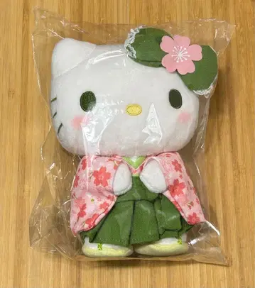 말차 기모노 봉제 인형 S 헬로 키티 나카지마 코퍼레이션 산리오