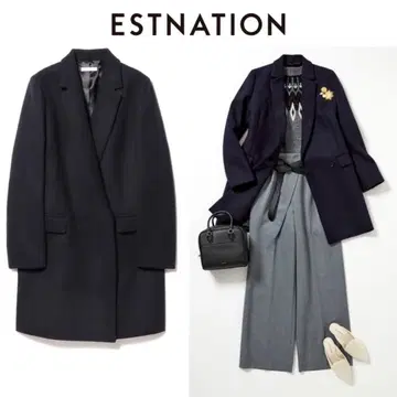 [ 잡지 * 게재품 ] ESTNATION / 더블 크로스코트