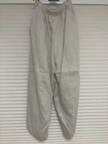 카구레 린넨 볼륨 팬츠