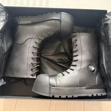 [ 26cm ] FVVO ROCKSTA 부츠 스니커즈 통굽 블랙