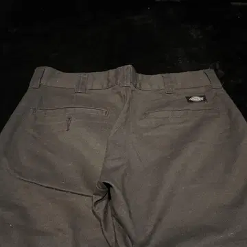 Dickies 블랙 워크 팬츠