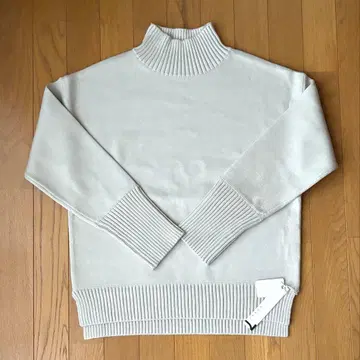 [ 미사용 새상품 ]  soeur7 하이넥 스웨터 그레이지