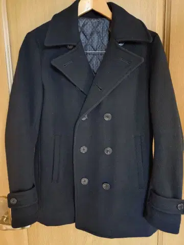 SHIPS JET BLUE P 코트 다크 네이비 S 사이즈