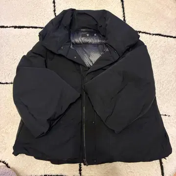 블랙 3XL 다운 자켓