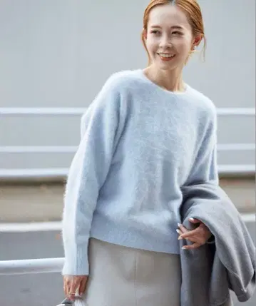 [ 새상품급 ] 슬로브 이에나 폭스 캐시미어 풀오버