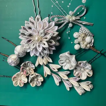 츠마미세공 머리 장식 대 성인식