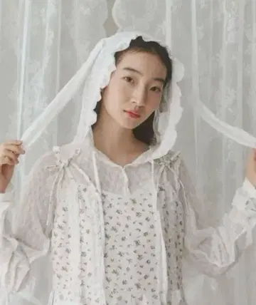 merry jenny rabbit 레이스 후드 상의