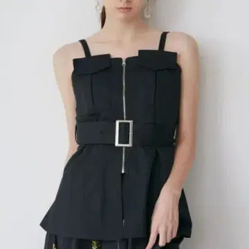 MURUA 디자인 뷔스티에 상의