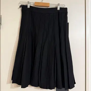 K.T KIYOKO TAKASE 블랙 플리츠 스커트