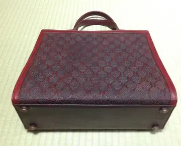 코요리 짜임 누메 가죽 백