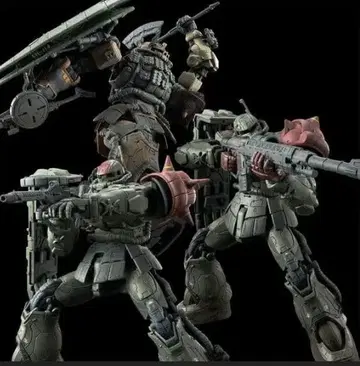 HG 1/144 자쿠 II F형 루쇼운기 & 무식별형 자쿠 II 루쇼운기