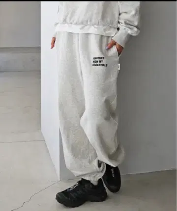 andme ANME 스웨트 팬츠 오트밀  속기모 L 새상품