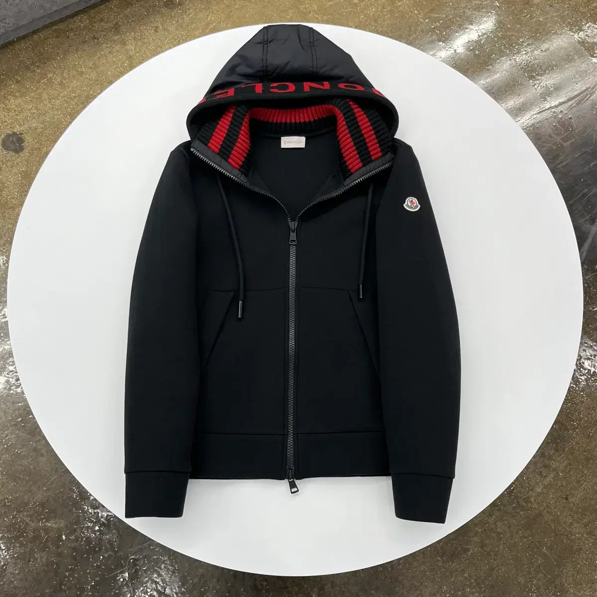 Moncler Big Lettering Hooded Jacket [Size S]