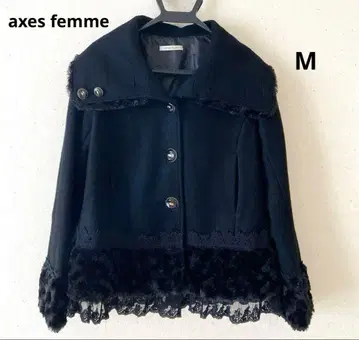 axes femme 엑시즈팜 숏코트 블랙 M