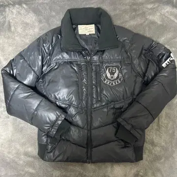 AVIREX USAF 패딩 자켓 다운 블랙