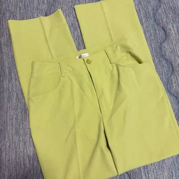 B-THREE 비쓰리 여성용 스트레치 팬츠 36 그린