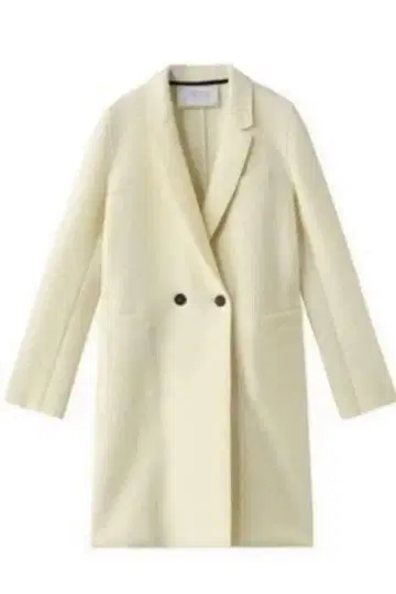 해리스 워프 런던 체스터 코트 크리스마스 코트 화이트