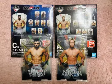 RIZIN 제일복권 아사쿠라 미쿠루 지우(사토시) 아크릴 스탠드 세트