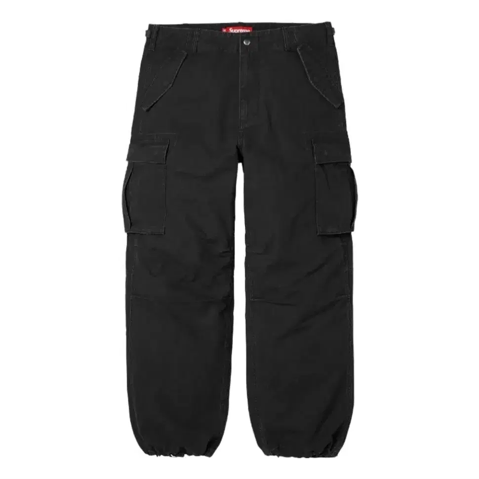 Supreme Cargo Pants Black 25FW Size 34