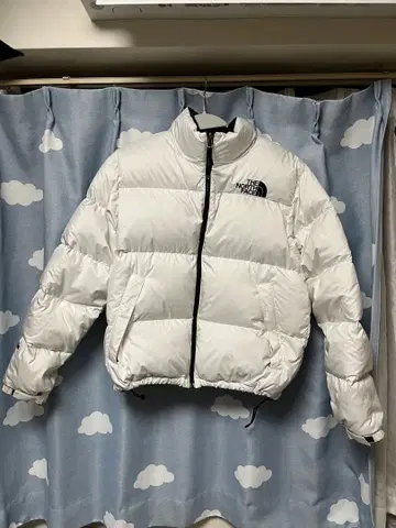 THE NORTH FACE 화이트 다운 자켓 L 사이즈
