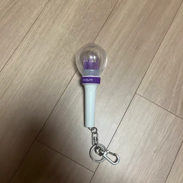 (여자)아이들 네버랜드 응원봉 키링