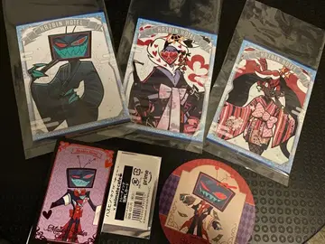 해즈빈 호텔 기모노 Vees 복스 금박 카드 애니메이트 카페