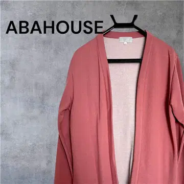 [ 새상품급 ] ABAHOUSE 핑크 가디건