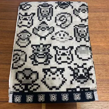 포켓몬 센터 머플러 타월 도트 패턴