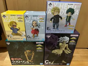 나의 히어로 아카데미아 제일복권 CEFG 라스트 원상 피규어 5체 세트