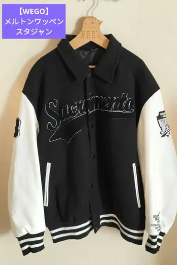 [ WEGO ] 바시티 자켓 M 남성용