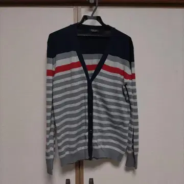 ZARA MAN XL 가디건 그레이/네이비/레드