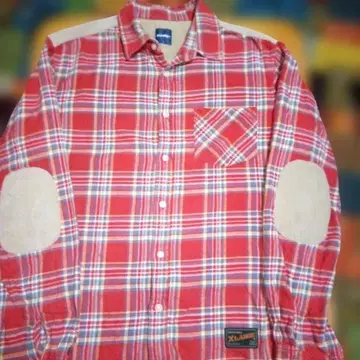 XLARGE 체크 무늬 긴팔 셔츠 L