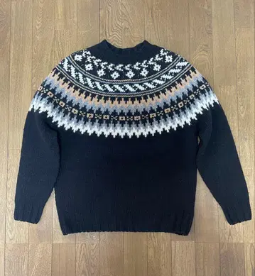 Morris & Sons 노르딕 무늬 스웨터