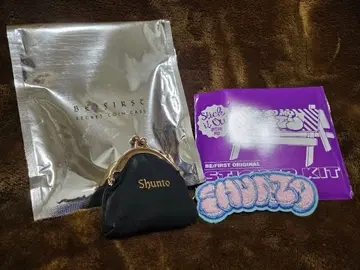 BE:FIRST SHUNTO 모코모코 자수 스티커 & 코인 케이스