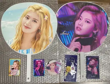 TWICE 사나 공식 굿즈 7세트 미사용품